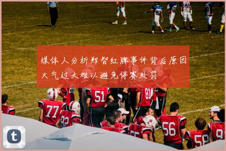 媒体人分析郑智红牌事件背后原因火气过大难以避免停赛处罚
